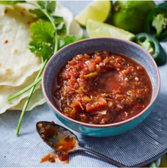 Mother and daughter cooking